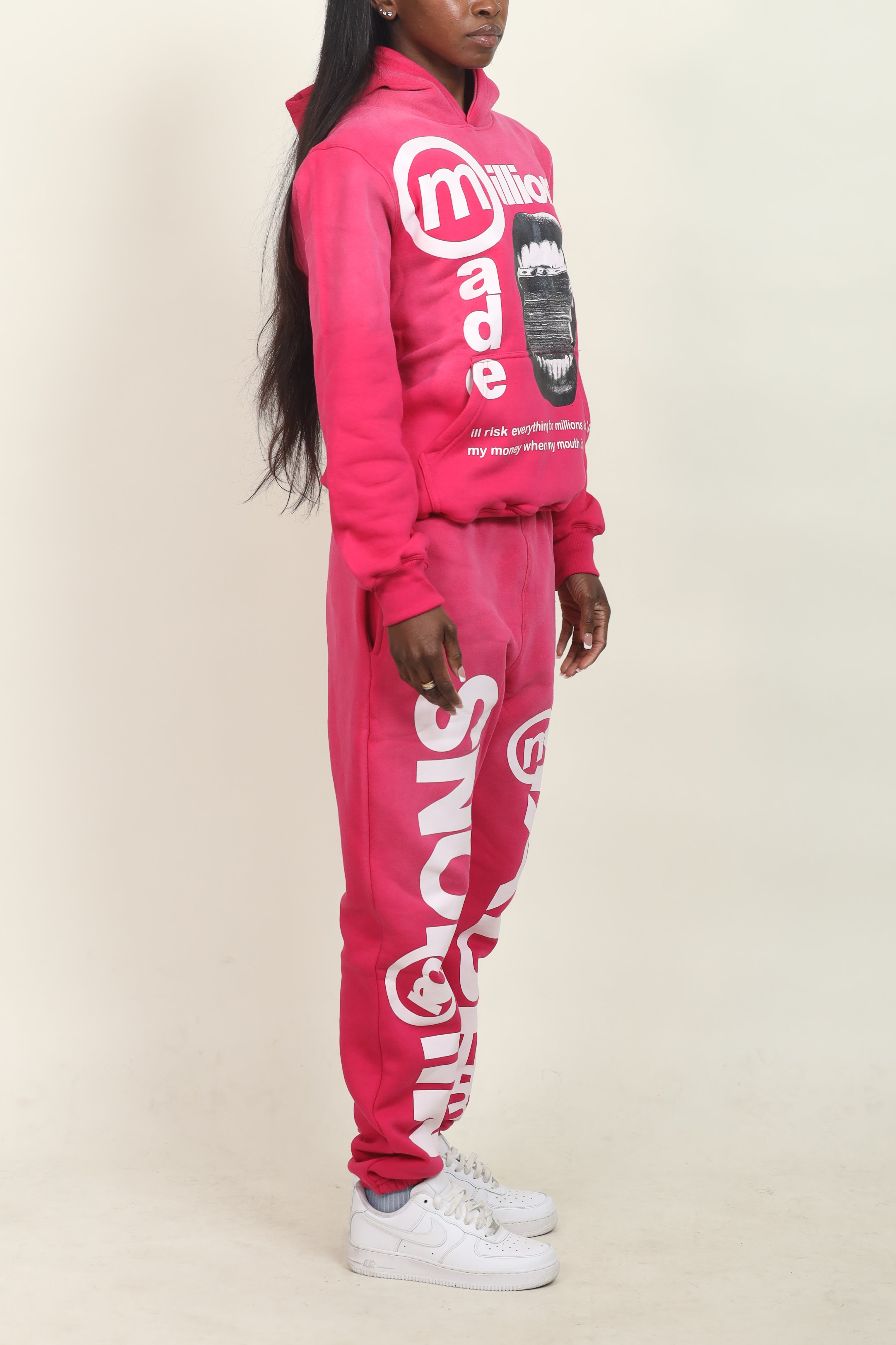 (Ready To Ship) Cotton Candy Millions Made Sweatsuit