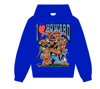 Howard Hotties Blue Hoodie LIMITED EDITION (Ready to Ship)