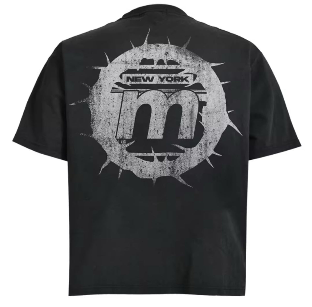 (Ready To Ship)NAVY BLUE MILLIONS VINTAGE WASHED T-SHIRT