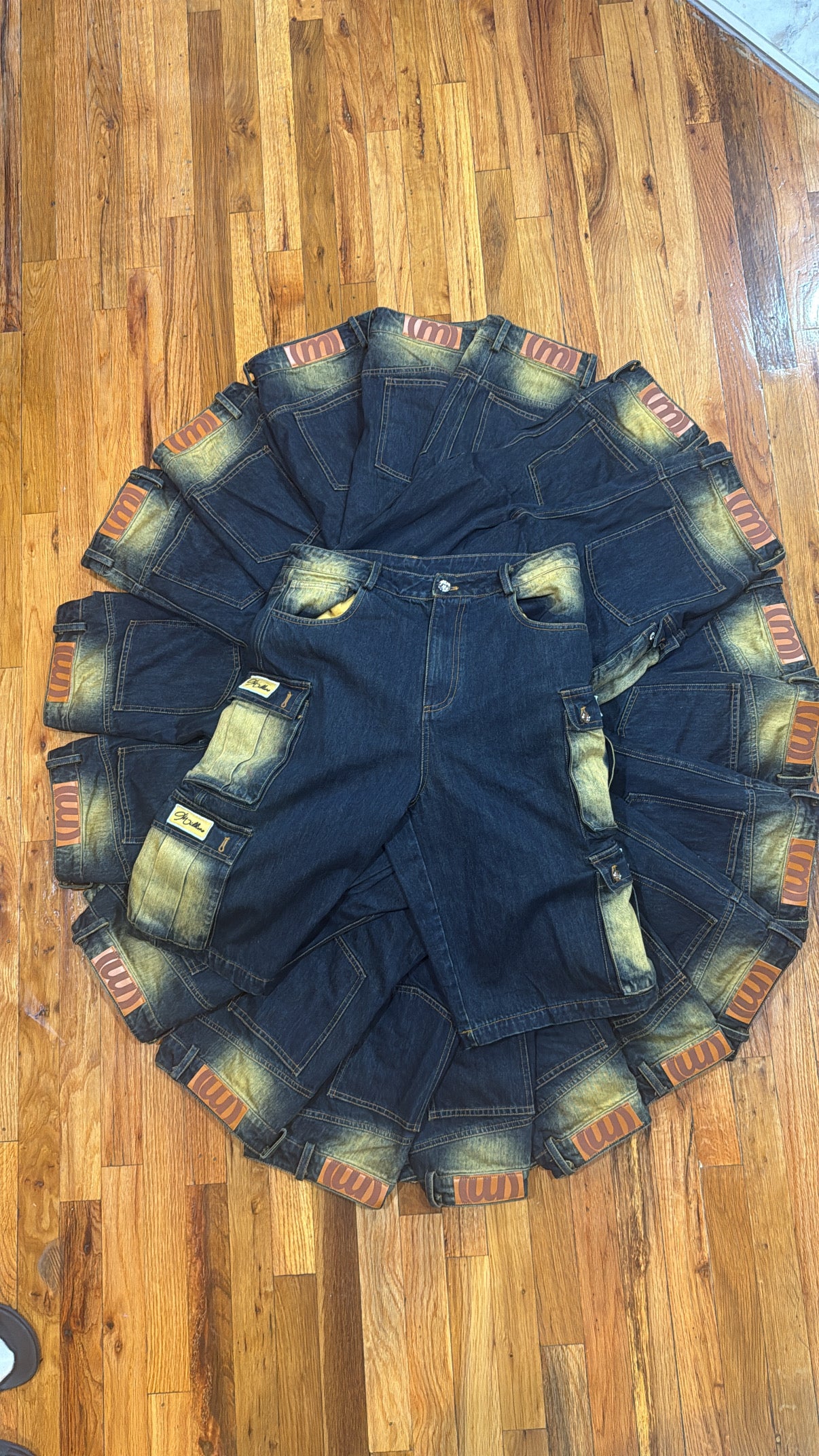 (READY TO SHIP) DENIM VINTAGE WASHED JEAN SHORTS