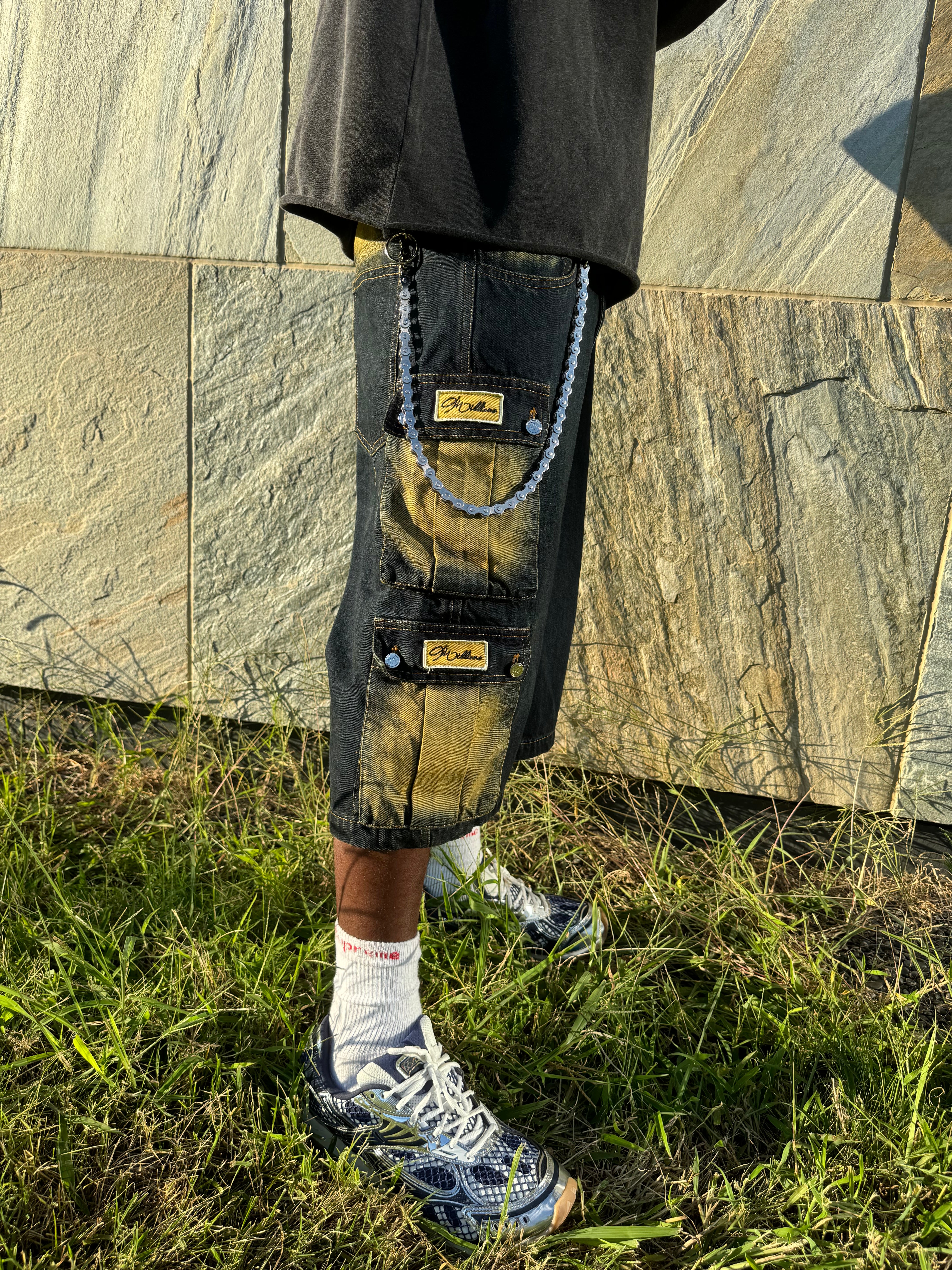 (READY TO SHIP) DENIM VINTAGE WASHED JEAN SHORTS